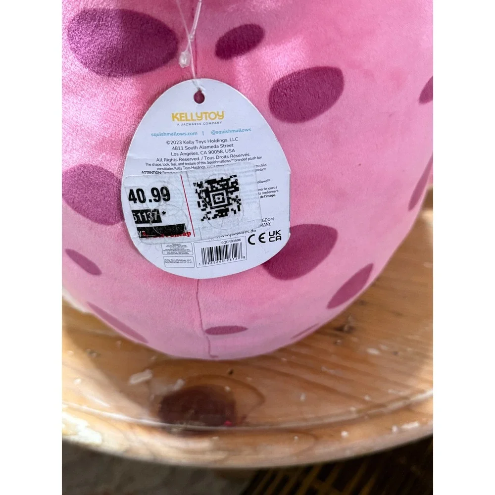 Large Squishmallows Jalisca Pink Plush‎ Kellytoy Original With Tag